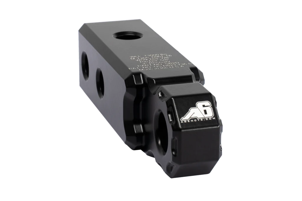 Shackle Block 2" Assembly - Black