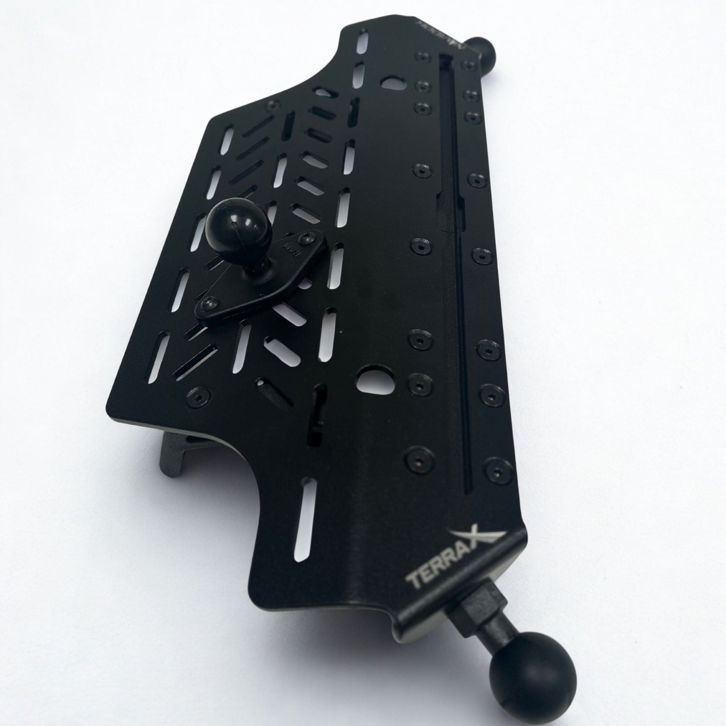 Ford Transit Dash Mount – Navidok No-Drill Dash Mount for 12" Screen Vans - with Dual RAM Balls, T-Slot Track