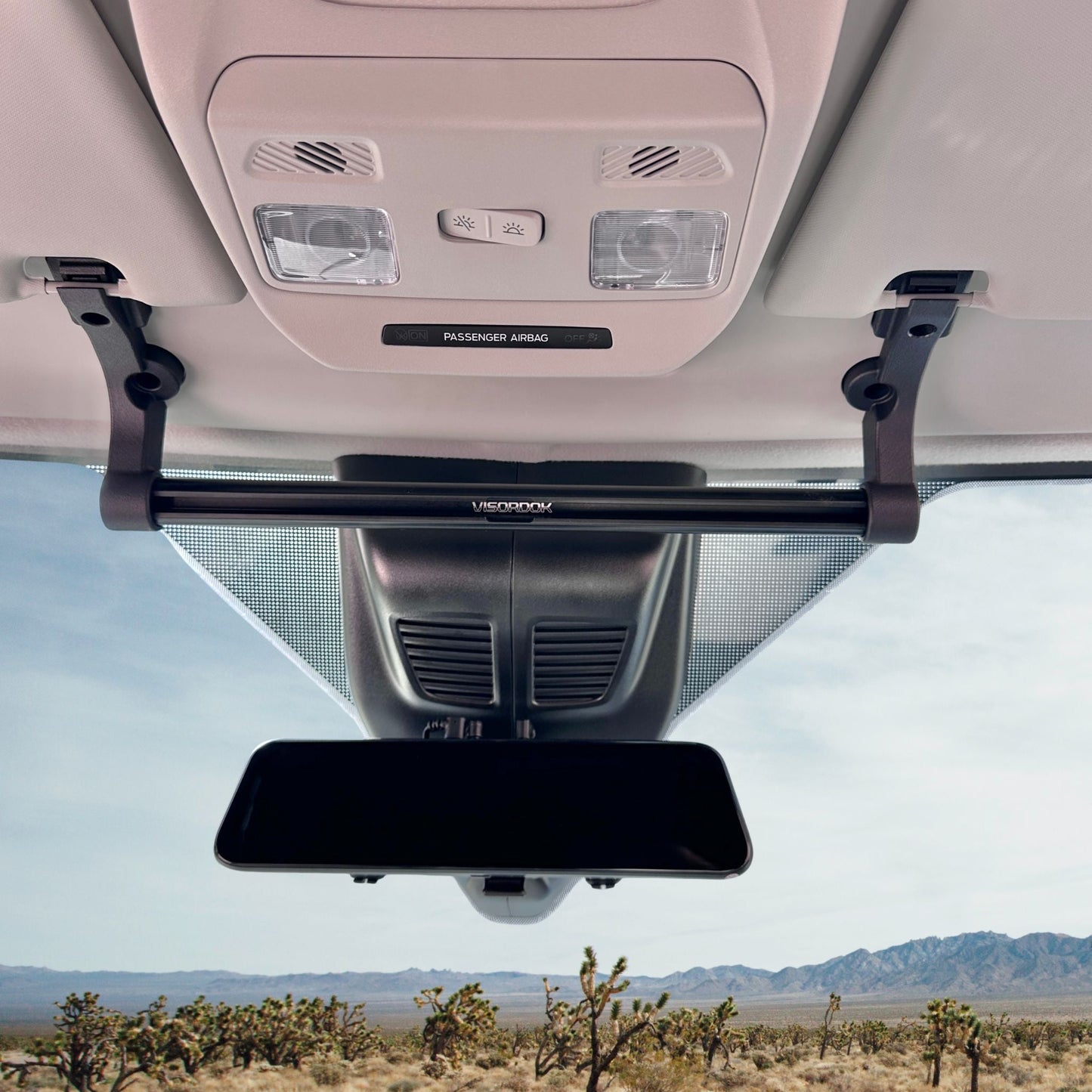 Ford Transit Visor Mount - VISORDOK TUBETRAK