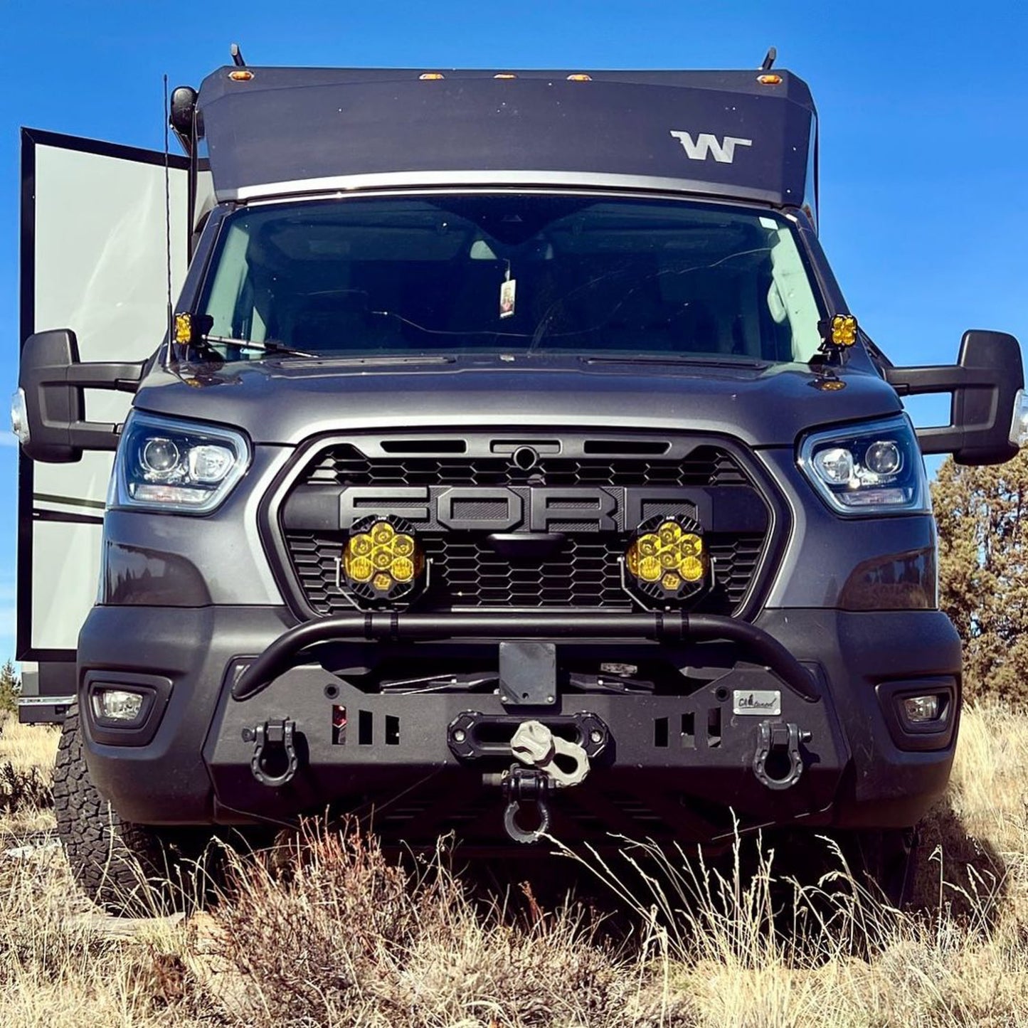 CAtuned Off-Road Ford Transit Bumper