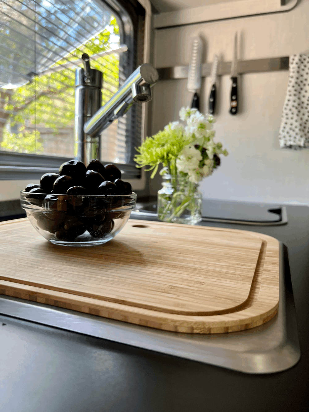 Winnebago Ekko Bamboo Sink Cutting Board