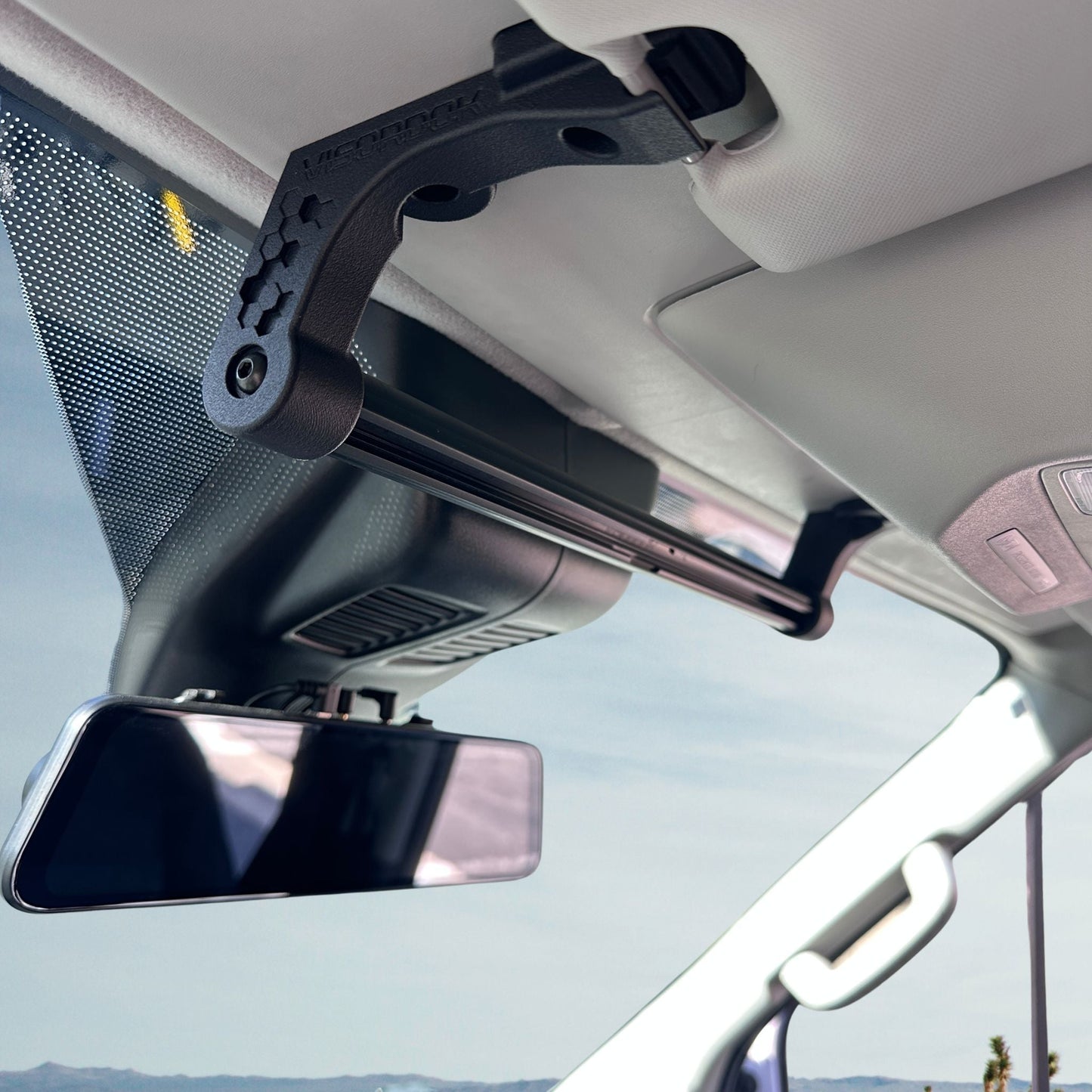 Ford Transit Visor Mount - VISORDOK TUBETRAK