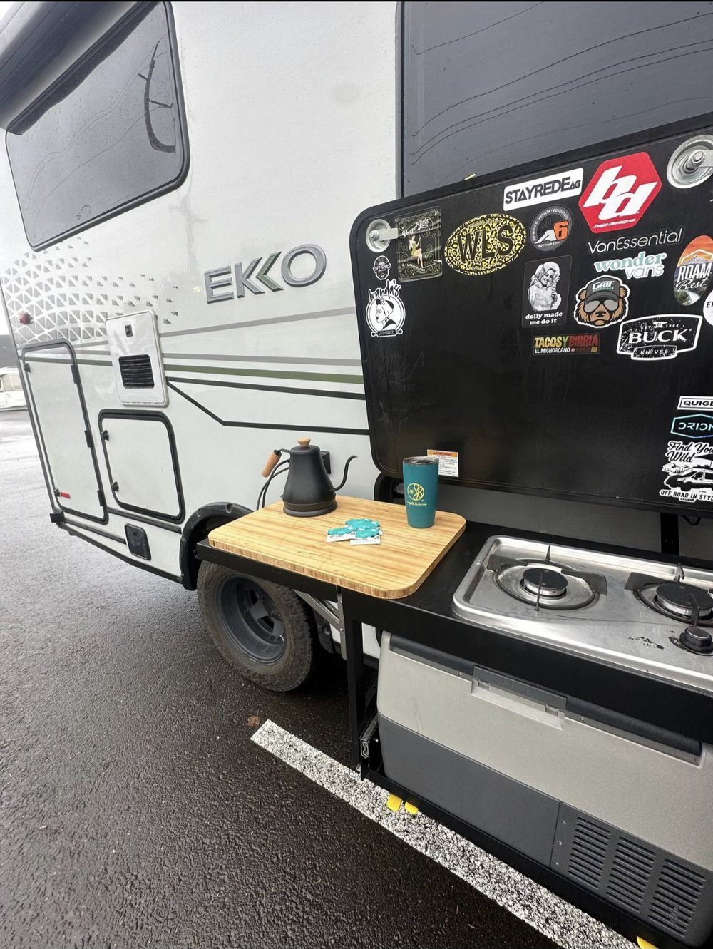 Winnebago Ekko Tailgate Package Bamboo Insert