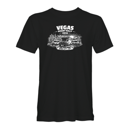 Vegas Desert Rally 2026 Official Event Tee