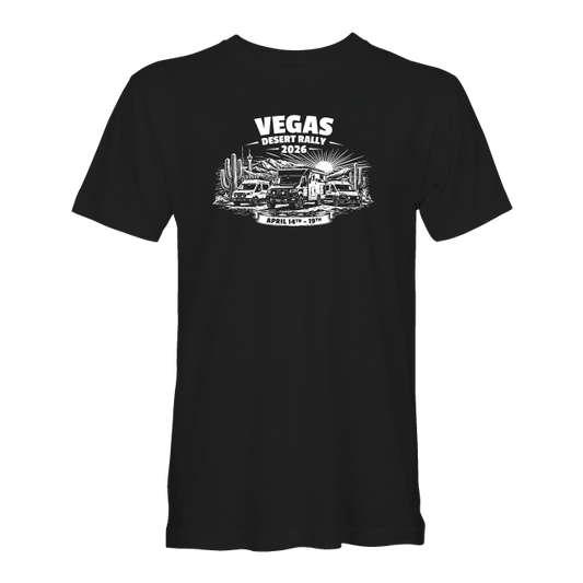 Vegas Desert Rally 2026 Official Event Tee