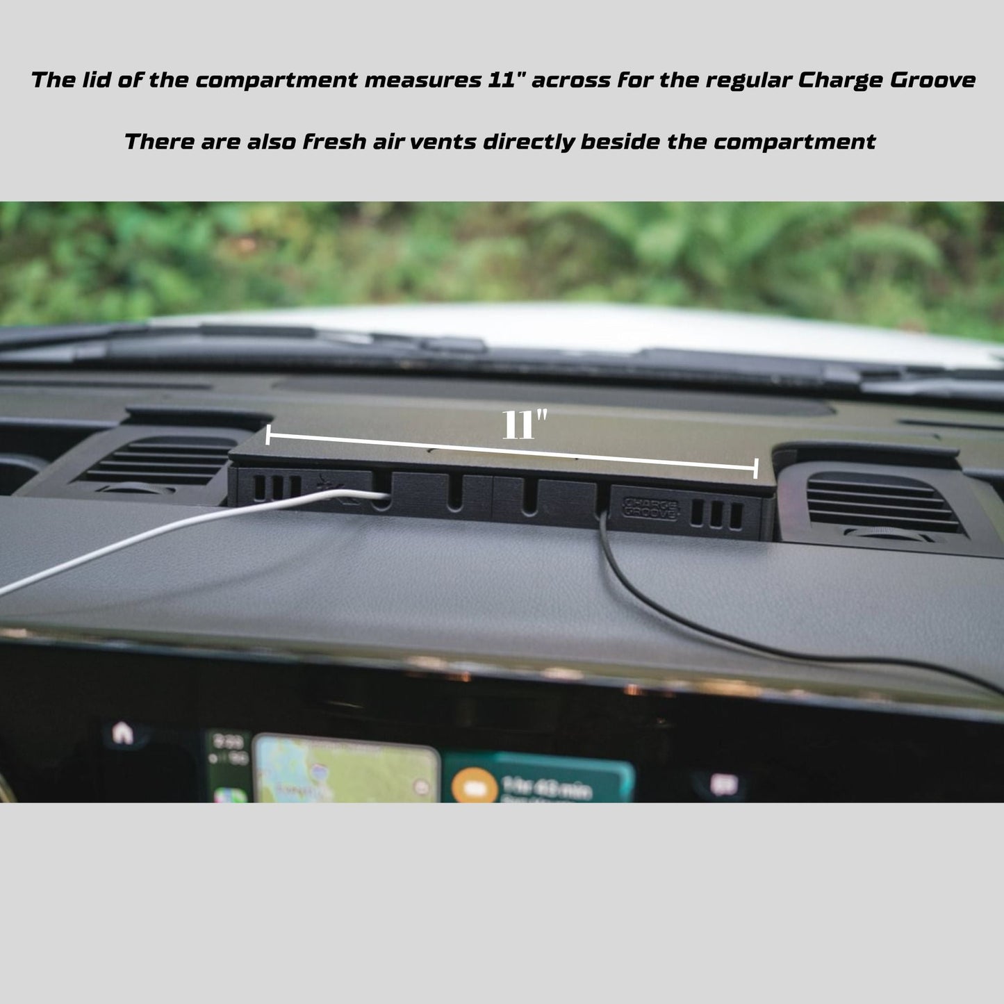 Mercedes Sprinter Dash Console Cable Organizer - CHARGE GROOVE